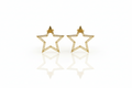 Starry Elegance Ear Jacket Earrings - Dazzling Sterling Silver Design