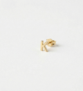 Gold Mini Number Stud Earrings | Personalized Dainty Silver Minimalist Designs