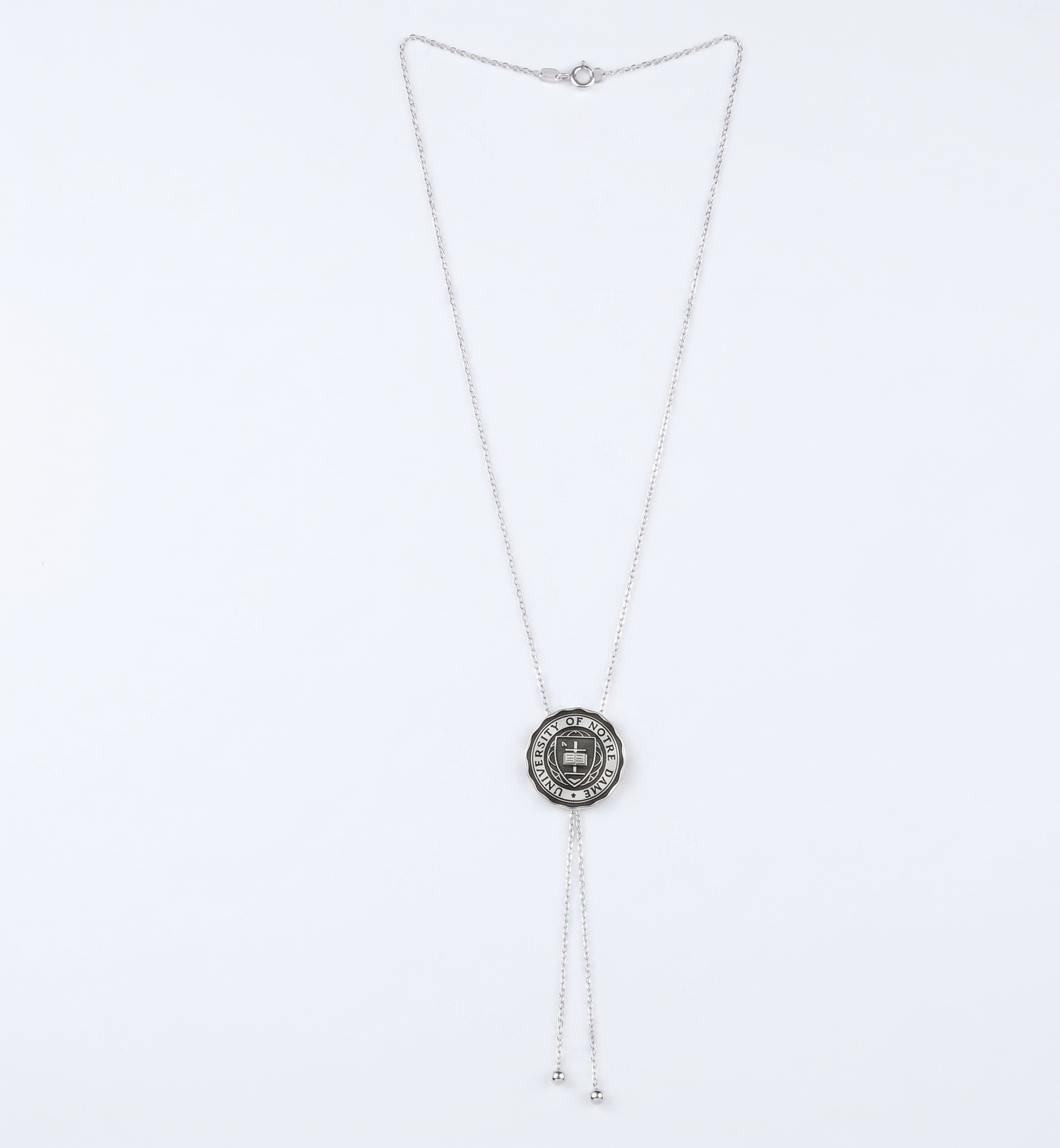 University Logo Necklace | Customizable Graduation Gift | Adjustable Jewelry for Any University