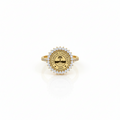University Rings with Sparkling CZ Diamonds