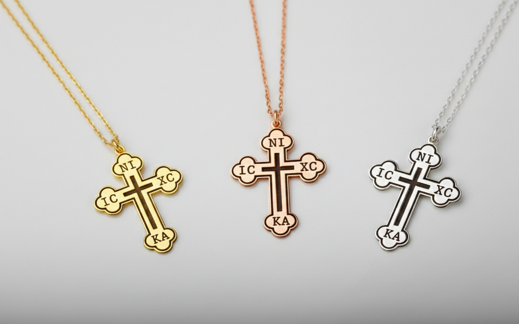 Orthodox Cross Necklace - Timeless Faith Symbol