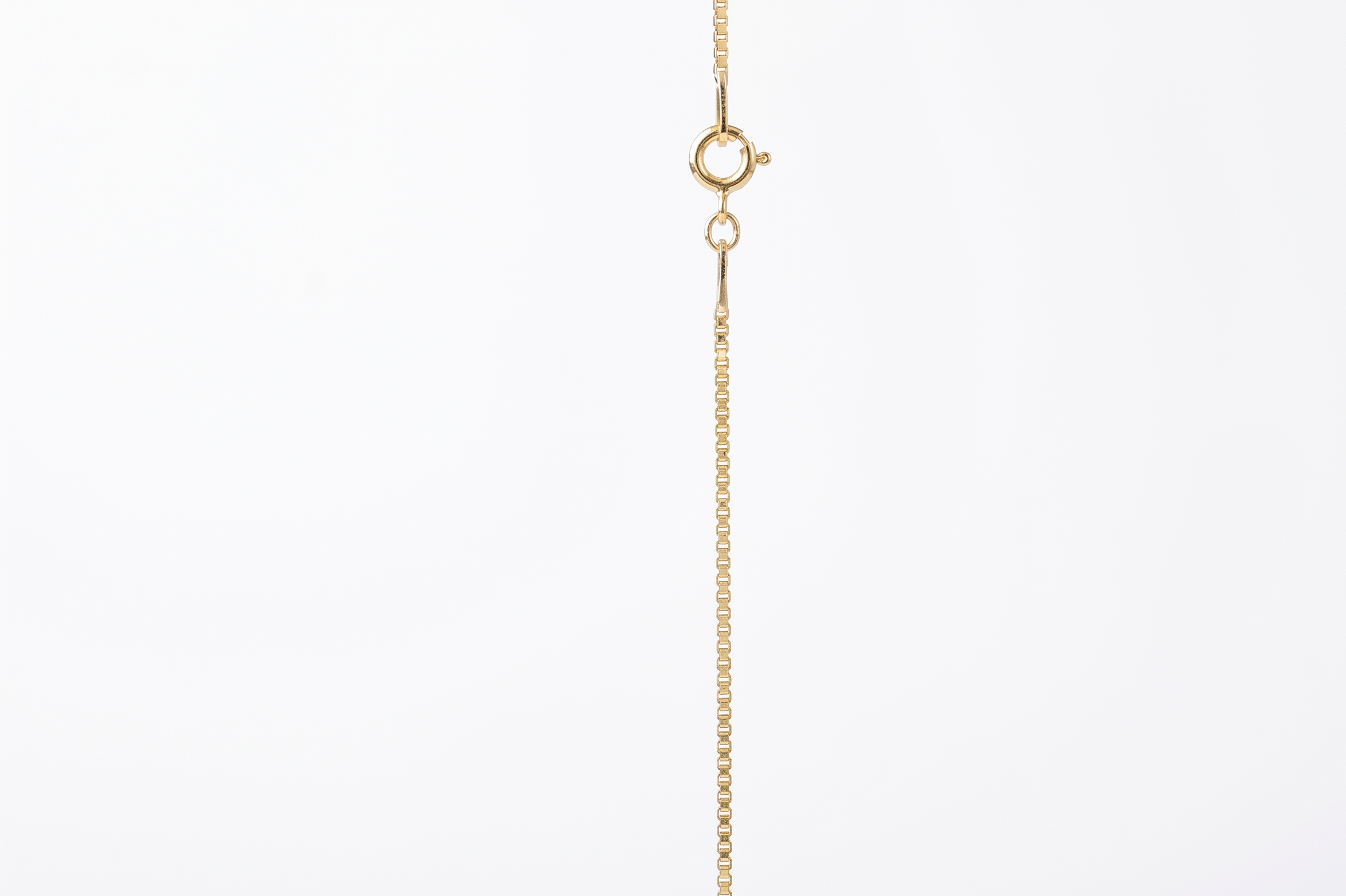 Shimmering 1mm Box Chain Necklace - Dazzling Elegance for Every Occasion