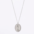 Divine Grace Virgin Mary Necklace • Inspirational Symbol of Faith