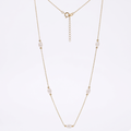 Gold Pearl Choker Necklace | Handmade Vintage Style with Freshwater Pearls