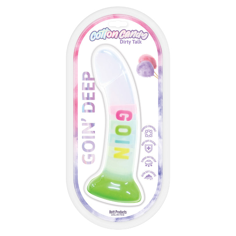 Cotton Candy Goin Deep Dildo 7"