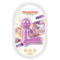 Wet Dreams- Thumper- Vibrating Massage Wand- Multispeed Silicone Lavendar