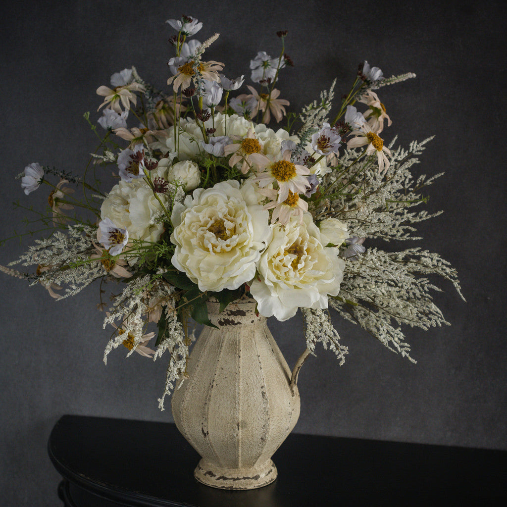 Cream Peony Stem Spray