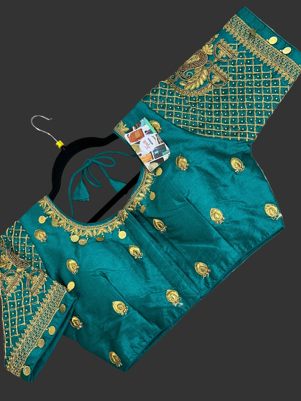 Cotton silk blouse