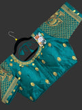 Cotton silk blouse