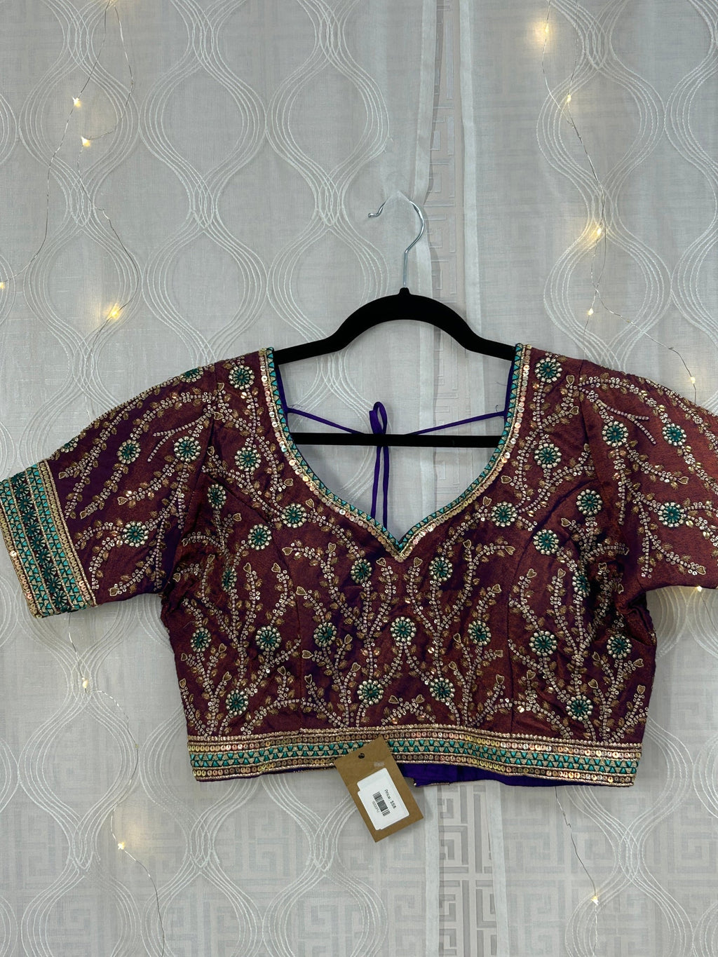 Heavy embroidery work blouse