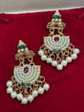 Pearl earrings
