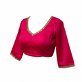 Dark pink blouse