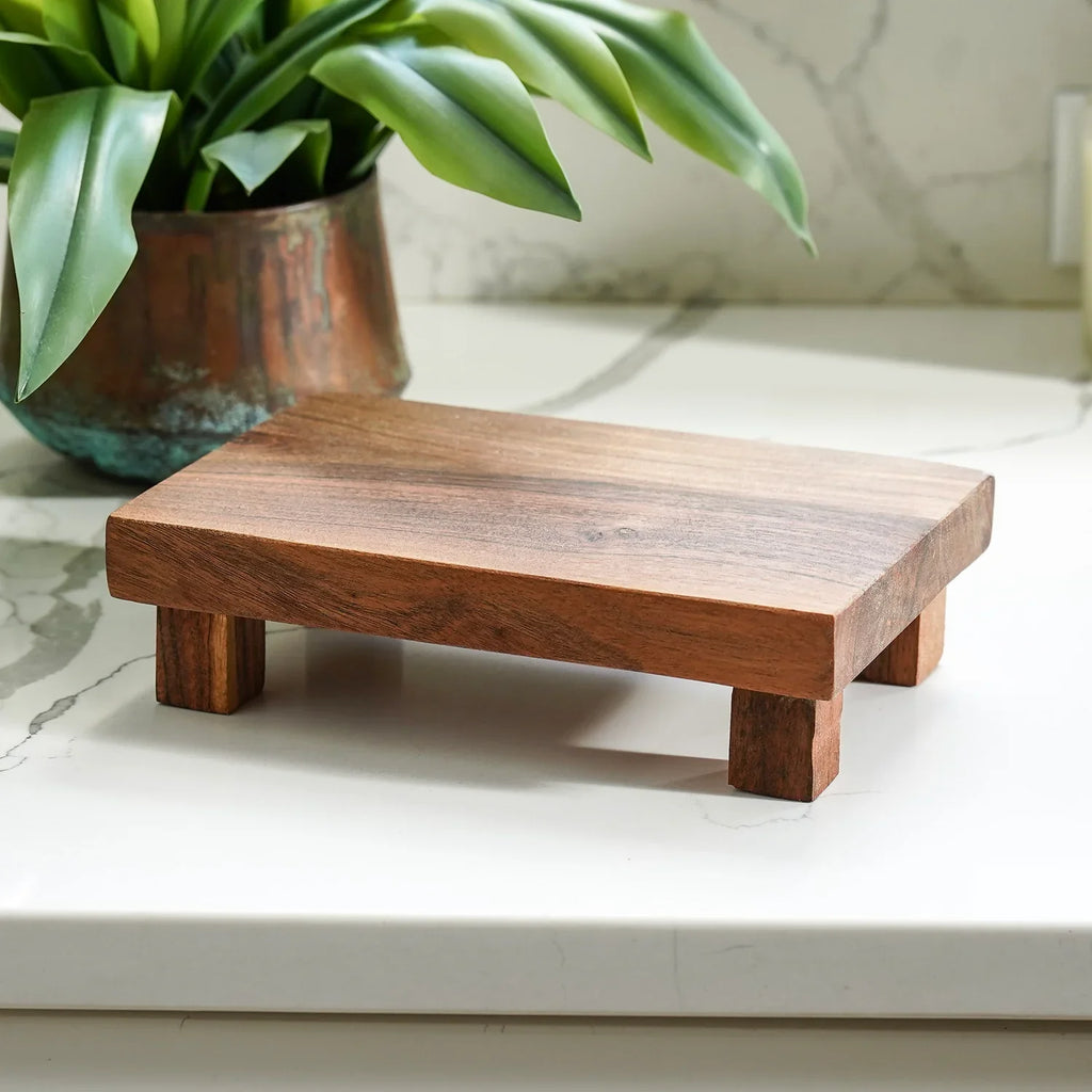 Natural Wood Riser