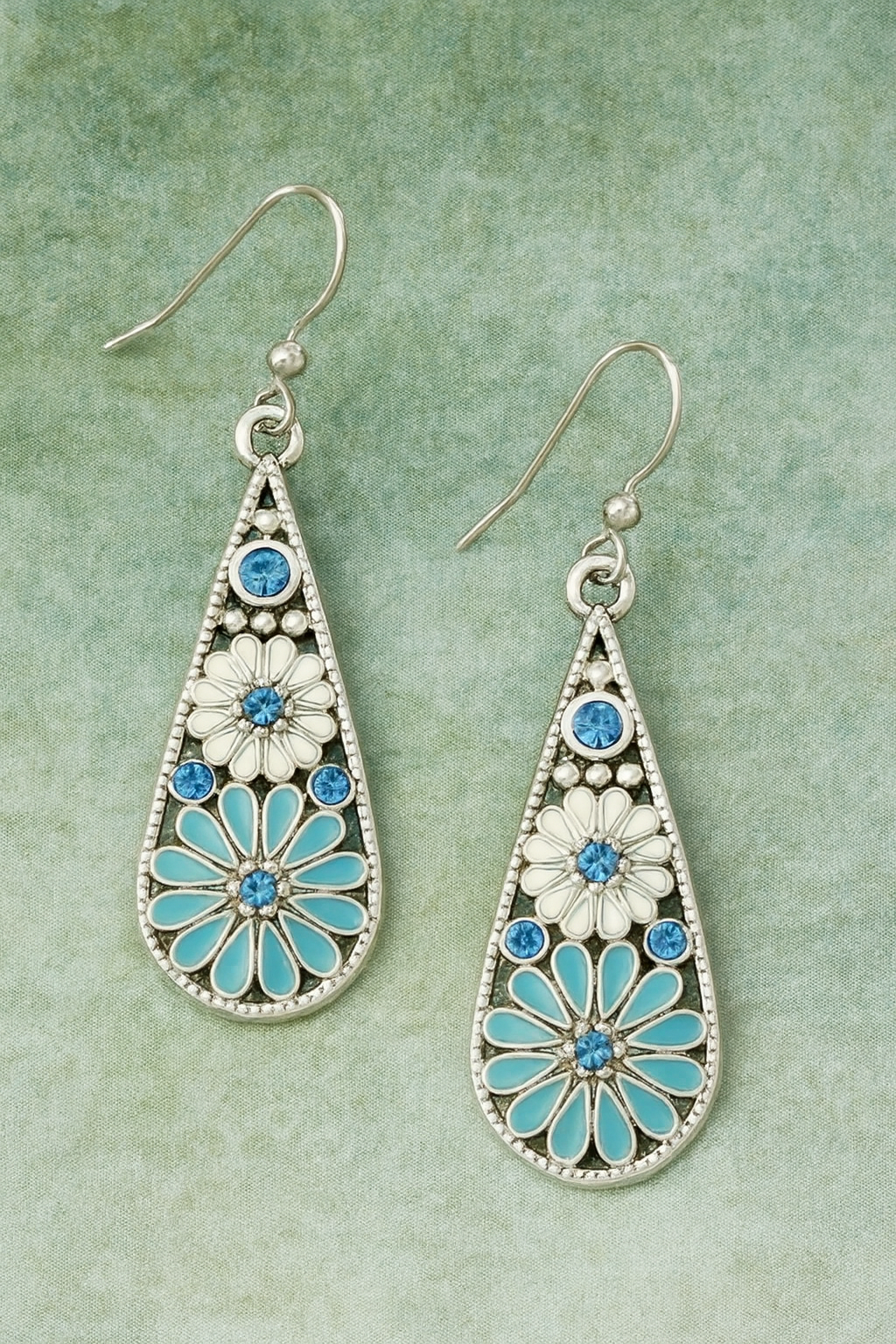 Beautiful Colorful Drop Earrings - Several Colors