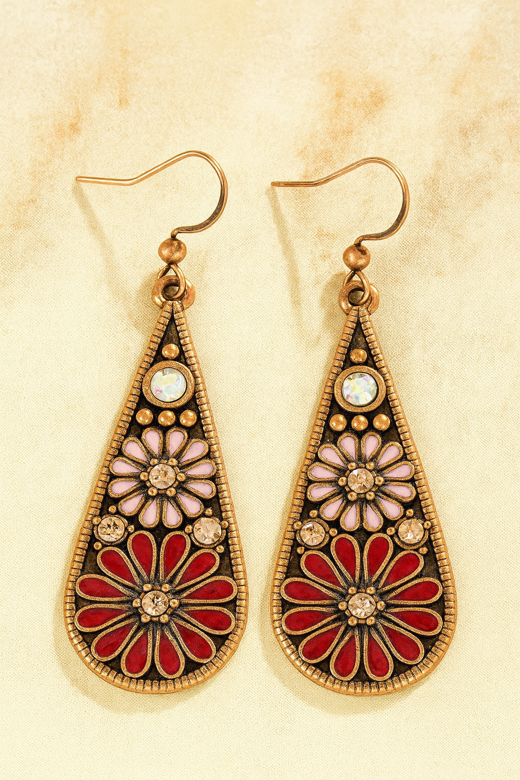 Beautiful Colorful Drop Earrings - Several Colors