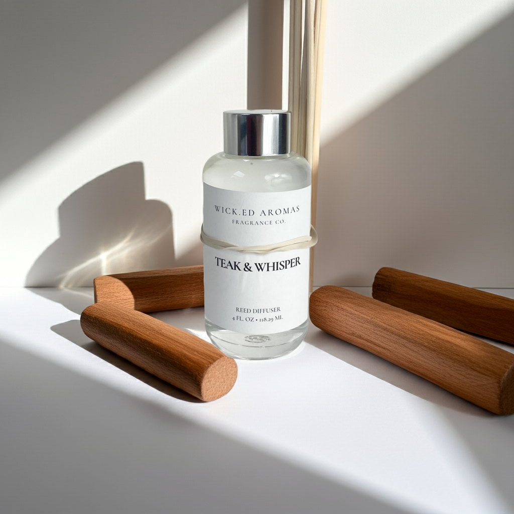 Teak & Whisper Reed Diffuser