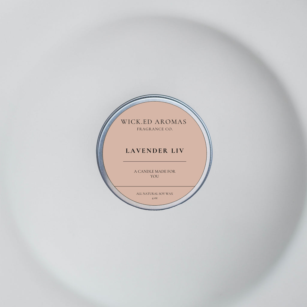Lavender Liv Travel Tin