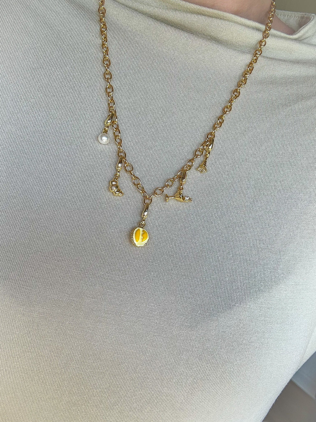 Martini Clip Charm