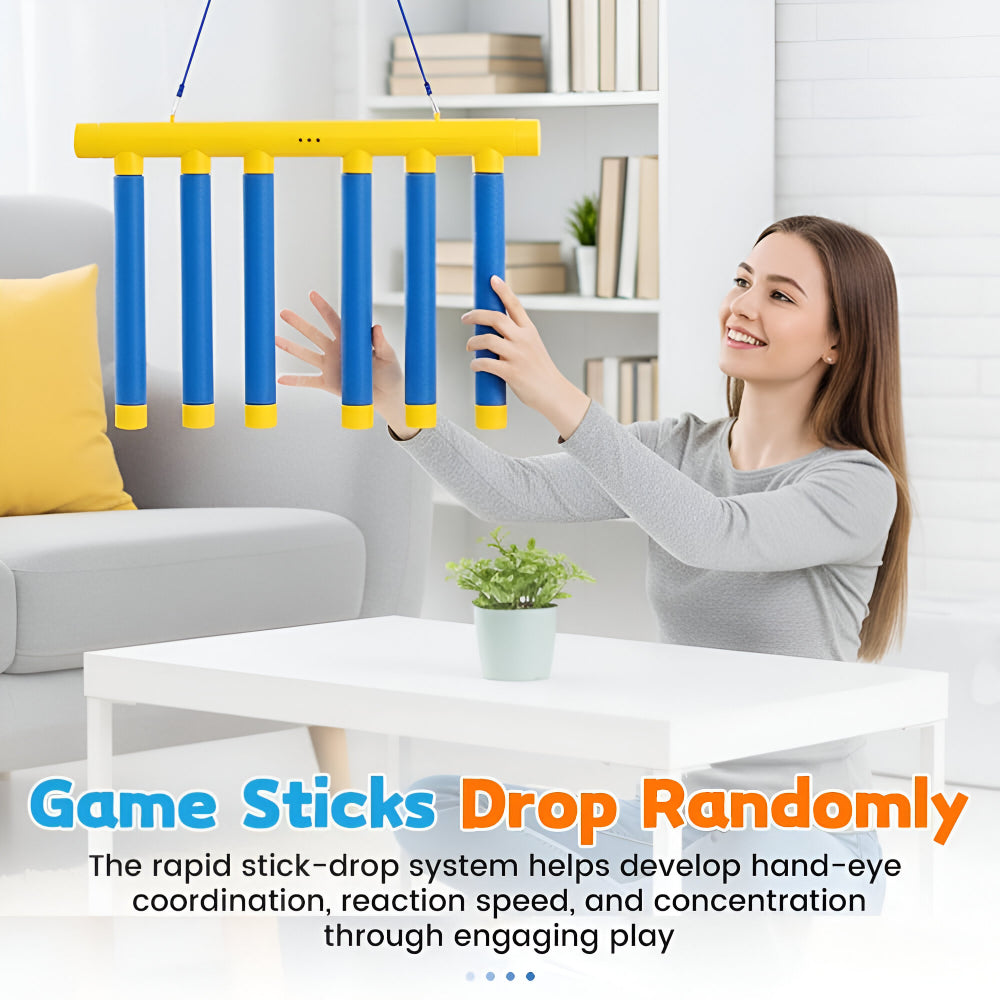 Kids Reaction Training Game Falling Stick Reflex Challenge