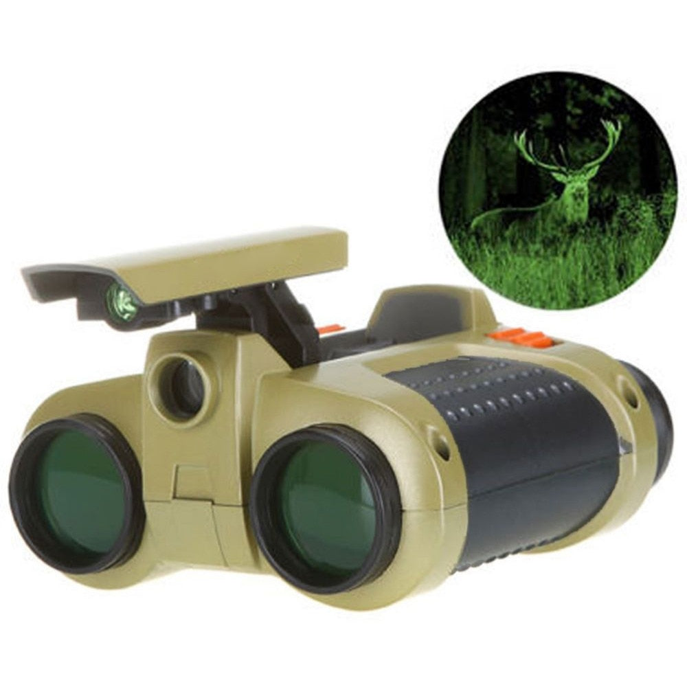 Adventure Seekers | Kids Night Vision Binoculars with Built-In Light | Lightweight & Durable for Outdoor Exploration