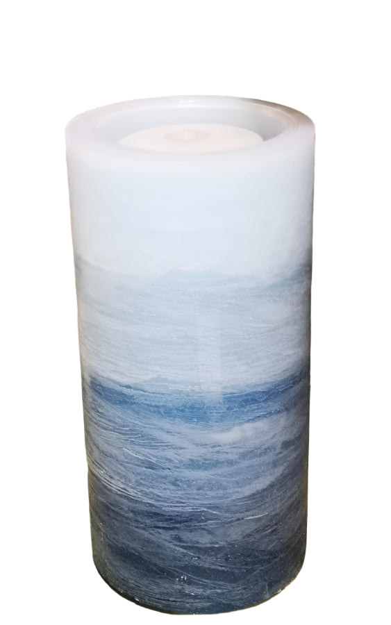 Ombre Water Candle