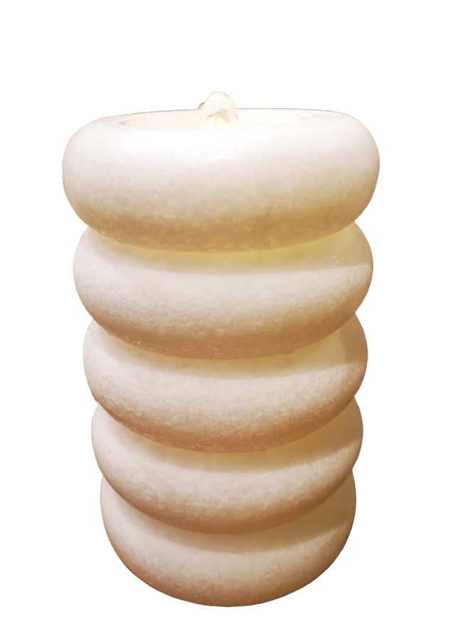Modern Stacked Water Candle