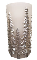 Winter Pine Tree Water Candle