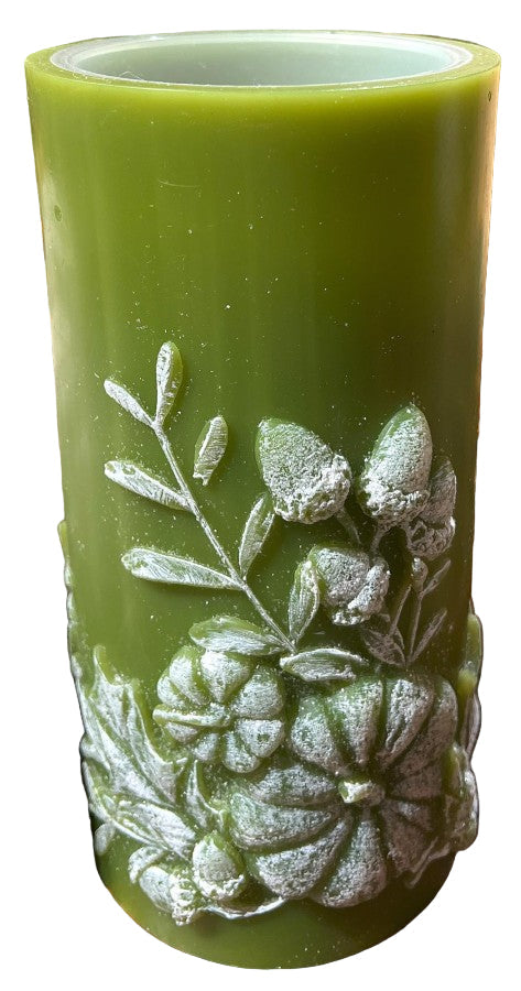 Autumn Pumpkins Water Candle