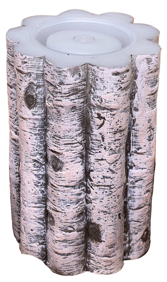 Birch Trees Water Candle