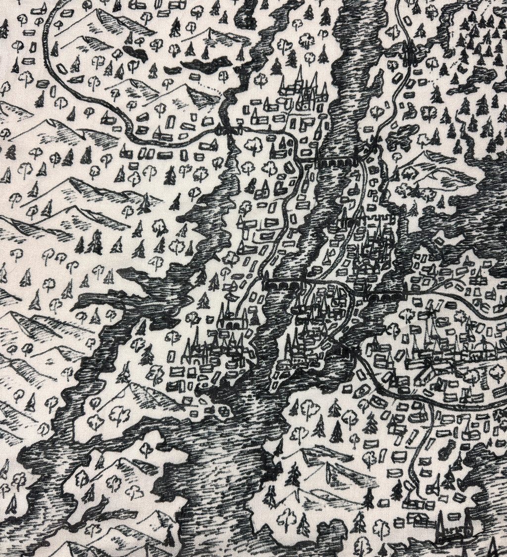 MAP SCARF