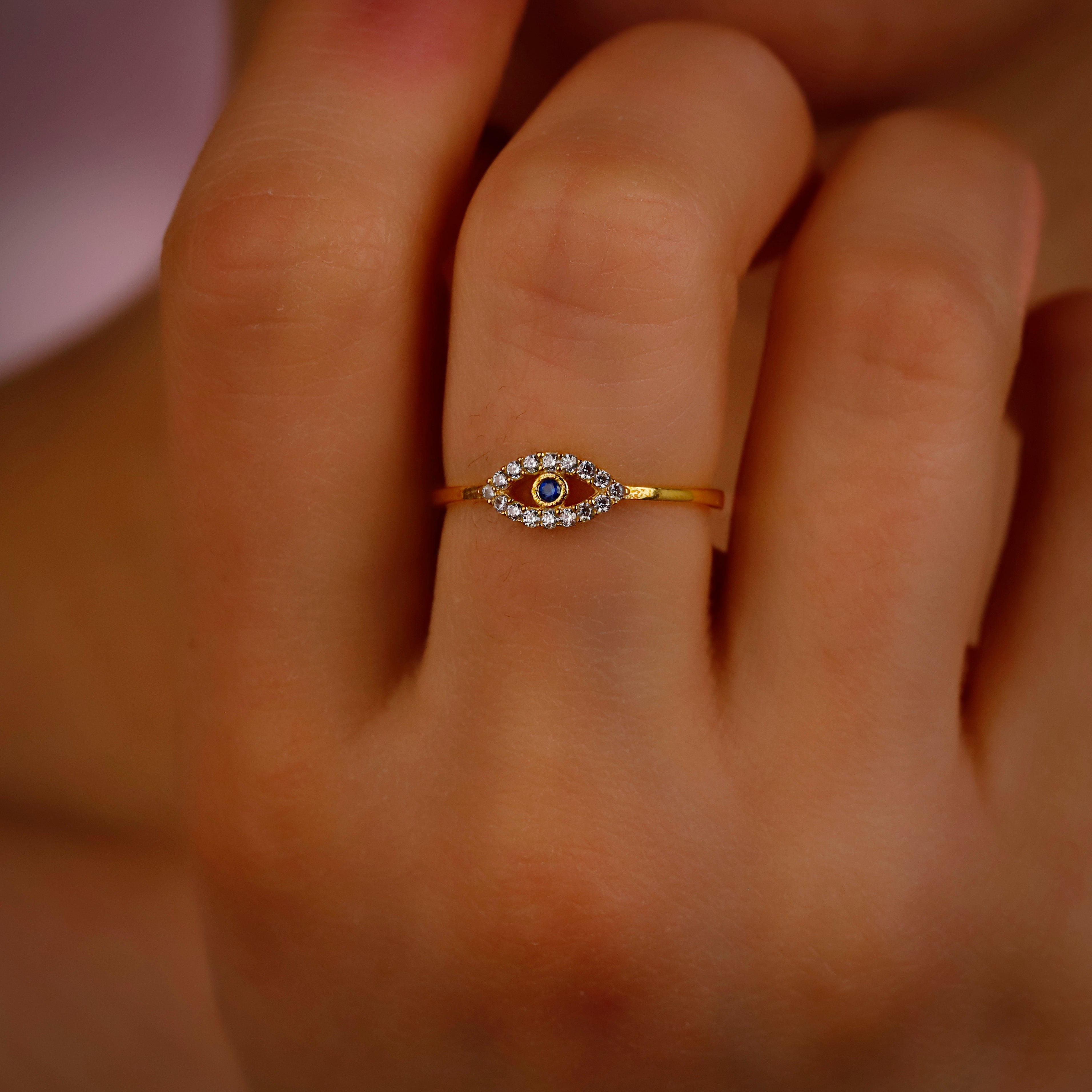 Elysian Evil Eye Rings – Stylish Protection Against Negativity
