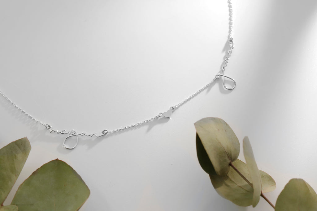 Personalized Handwriting Name Necklace