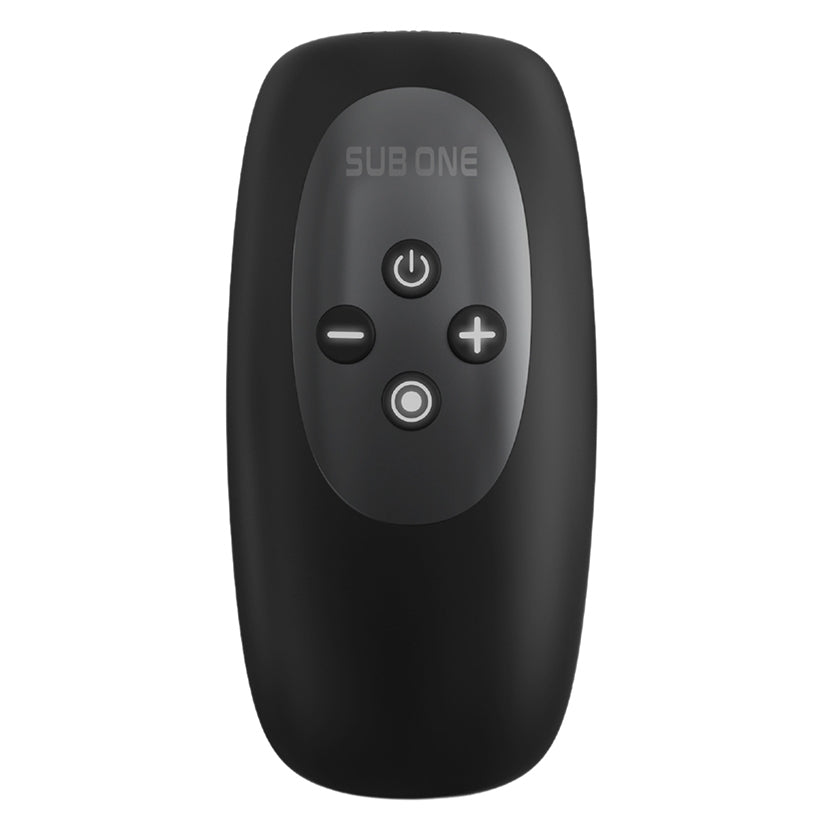 Man Wan Sub One Vibrating Tapping Masturbator-Infinite Black