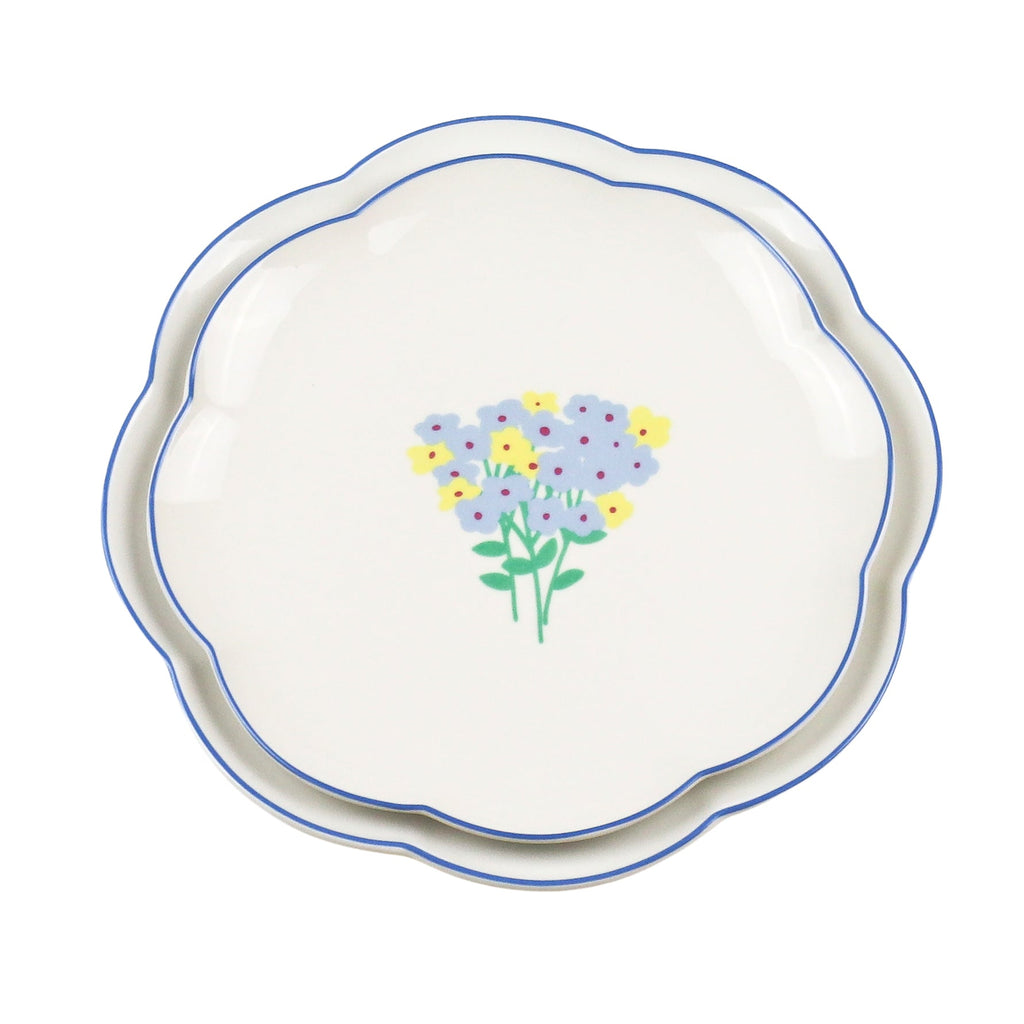 Meadow Flora Starter Plate - Set of 4 (+1 Bonus Plate)