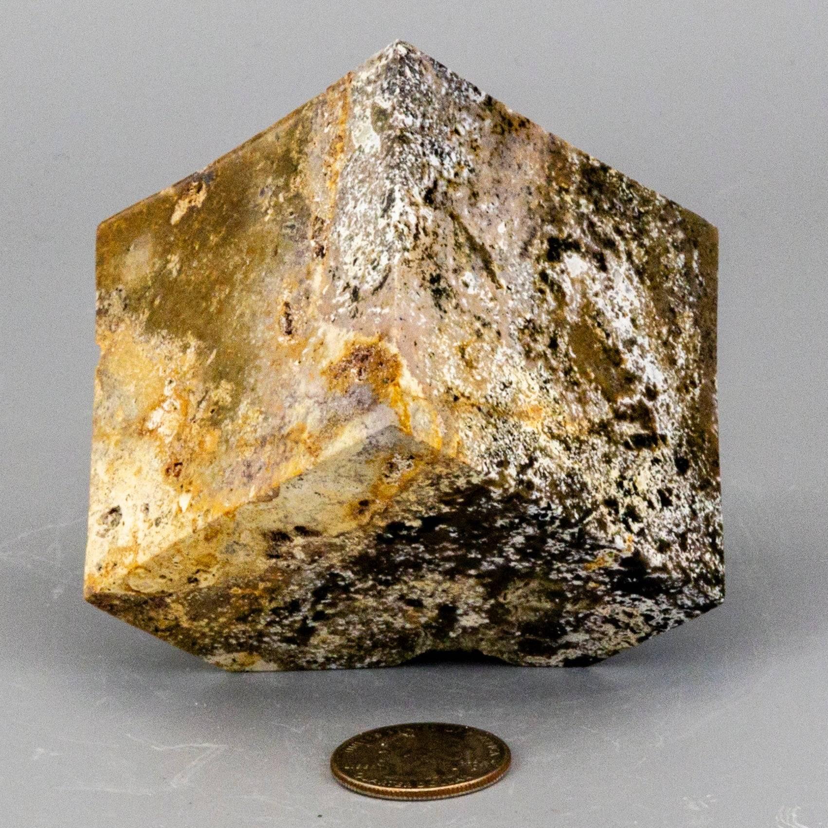 Ocean Jasper Crystal Cut Corner Cube Polished Stone