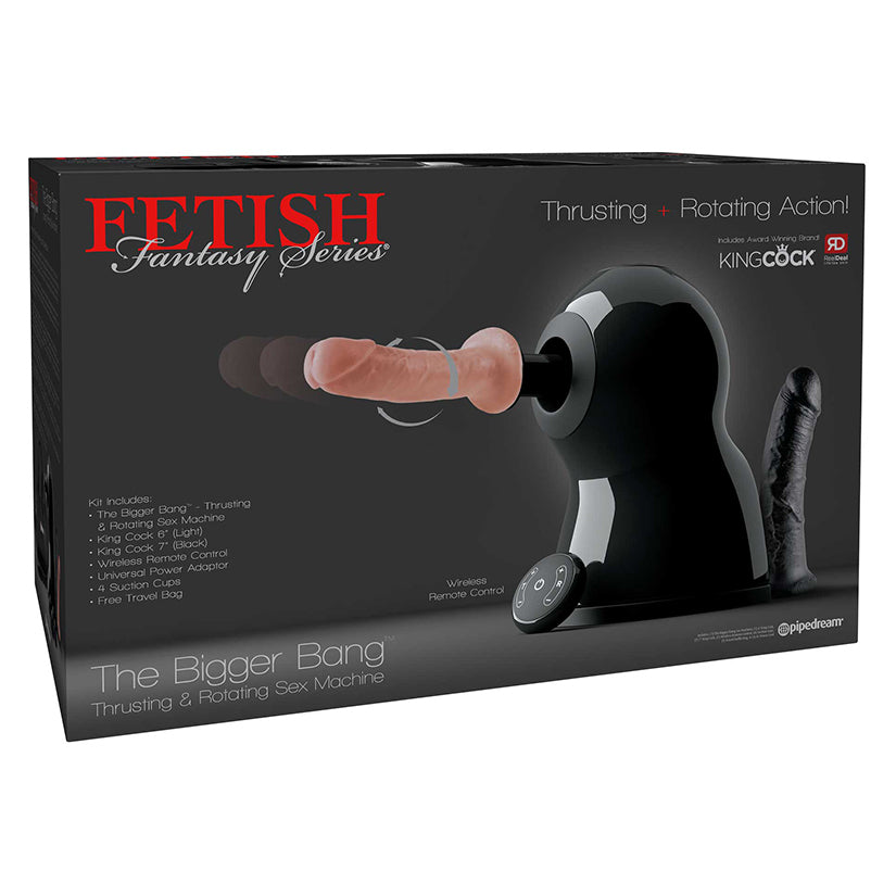 Fetish Fantasy Series The Bigger Bang Thrusting & Rotating Machine [Contact Us to Order]