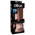 King Cock Plus Triple Density Fat Cock with Balls-Light 8"