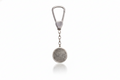 Fingerprint Keychain - Personalized 925 Sterling Silver Memorial Gift