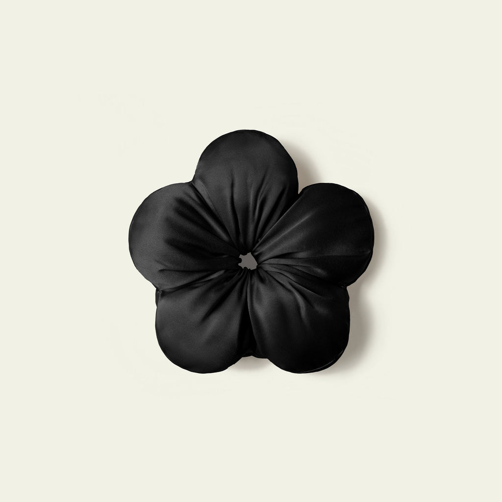 Petal Puff Silk Oversized Flower Scrunchie