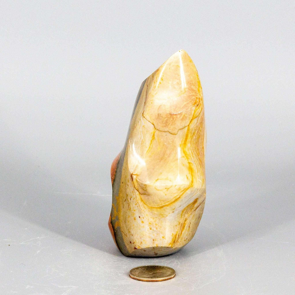 Polychrome Jasper Crystal Flame Polished Madagascar
