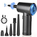 51000RPM Air Duster for Computer Cleaning Cordless Compressed Air Blower with LED