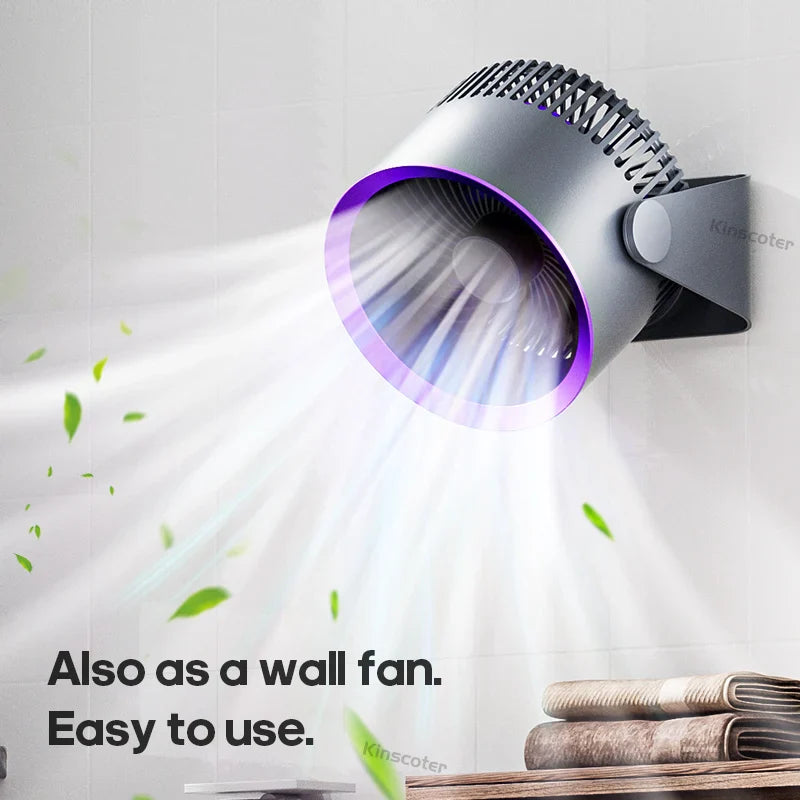 Portable Fan | Battery Operated Personal Fan with 4000mAh Rechargeable Battery | Lightweight Design for Indoor and Outdoor Cooling