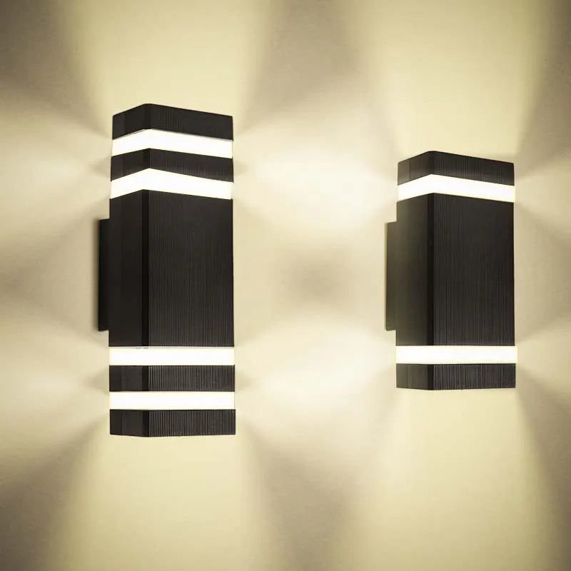 LED Outdoor Waterproof Wall Light | E27 Exterior Porch Stair Lamp Fixture