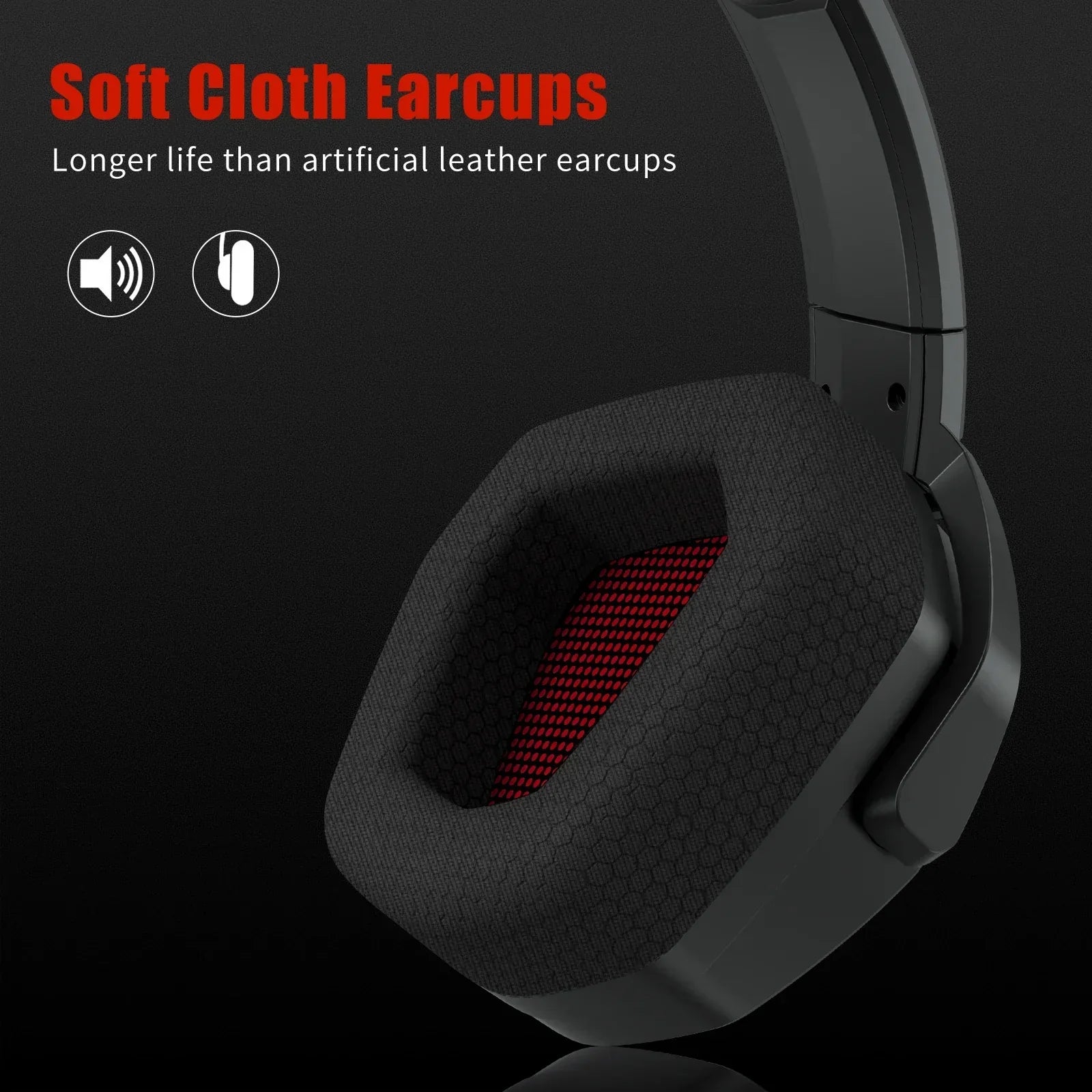 Dual Wireless Gaming Headset with Mic ANC for PS5 PC Mobile Switch