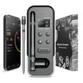 Smart Bluetooth BBQ Meat Thermometer Wireless Probe Grill Oven Alarm