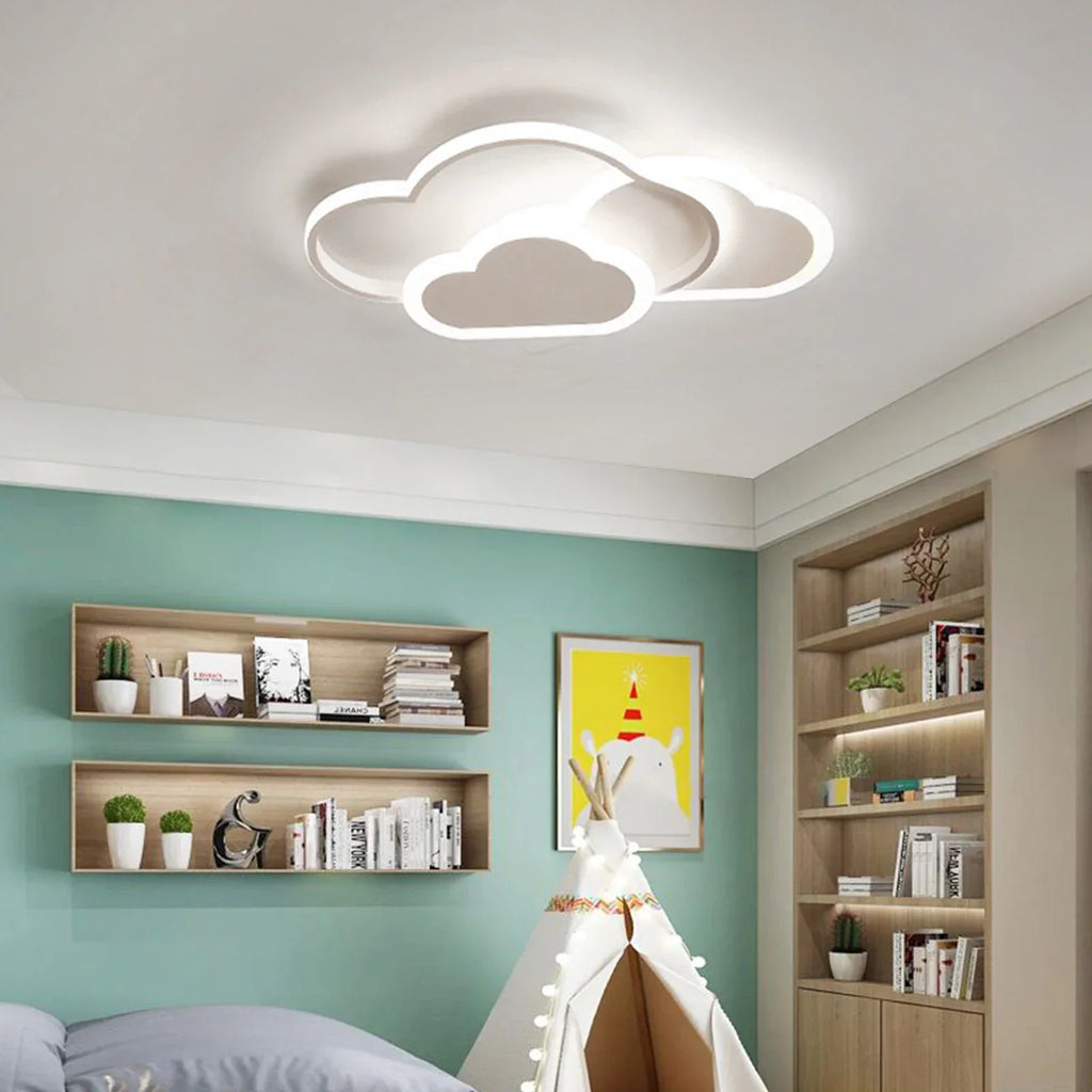 32W LED Ceiling Light | Dimmable Remote Control Cartoon Ceiling Lamp Fixture