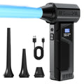 Wireless Turbo Air Blower 2025 – Brushless Jet Fan with LED Display for Car Cleaning