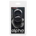 Alpha Liquid Silicone Commander Ring - Black
