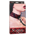 Scandal Collar With Leash
