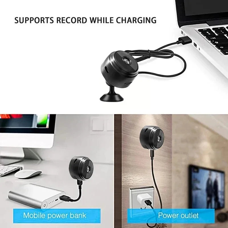 A9 HD WiFi Security Camera Smart Home Monitor Wireless Video Surveillance Cam
